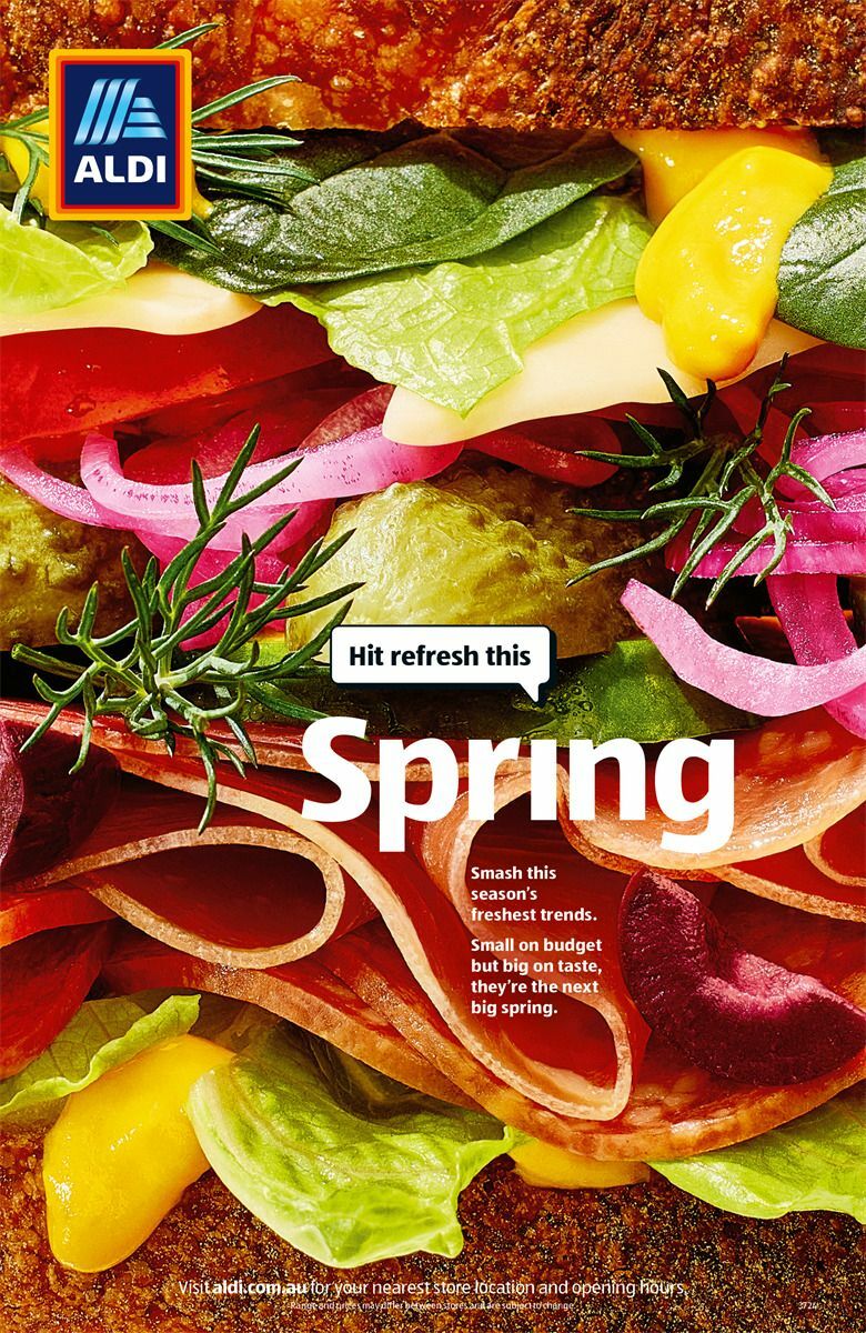 ALDI Spring Catalogues from 4 September