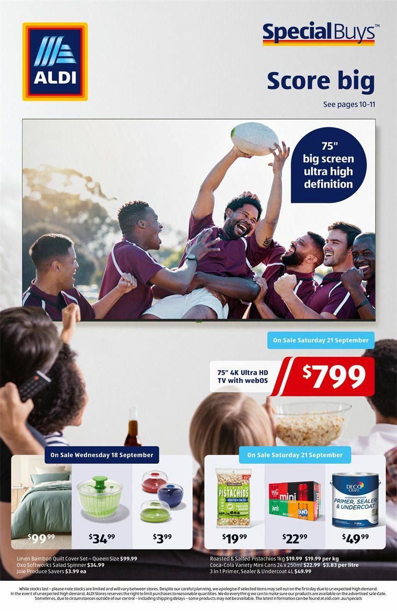 ALDI Catalogues from 18 September