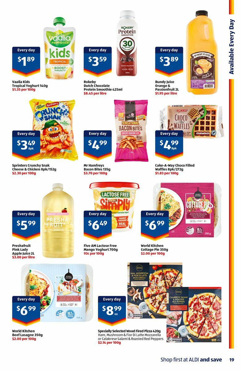 ALDI Catalogues from 18 September