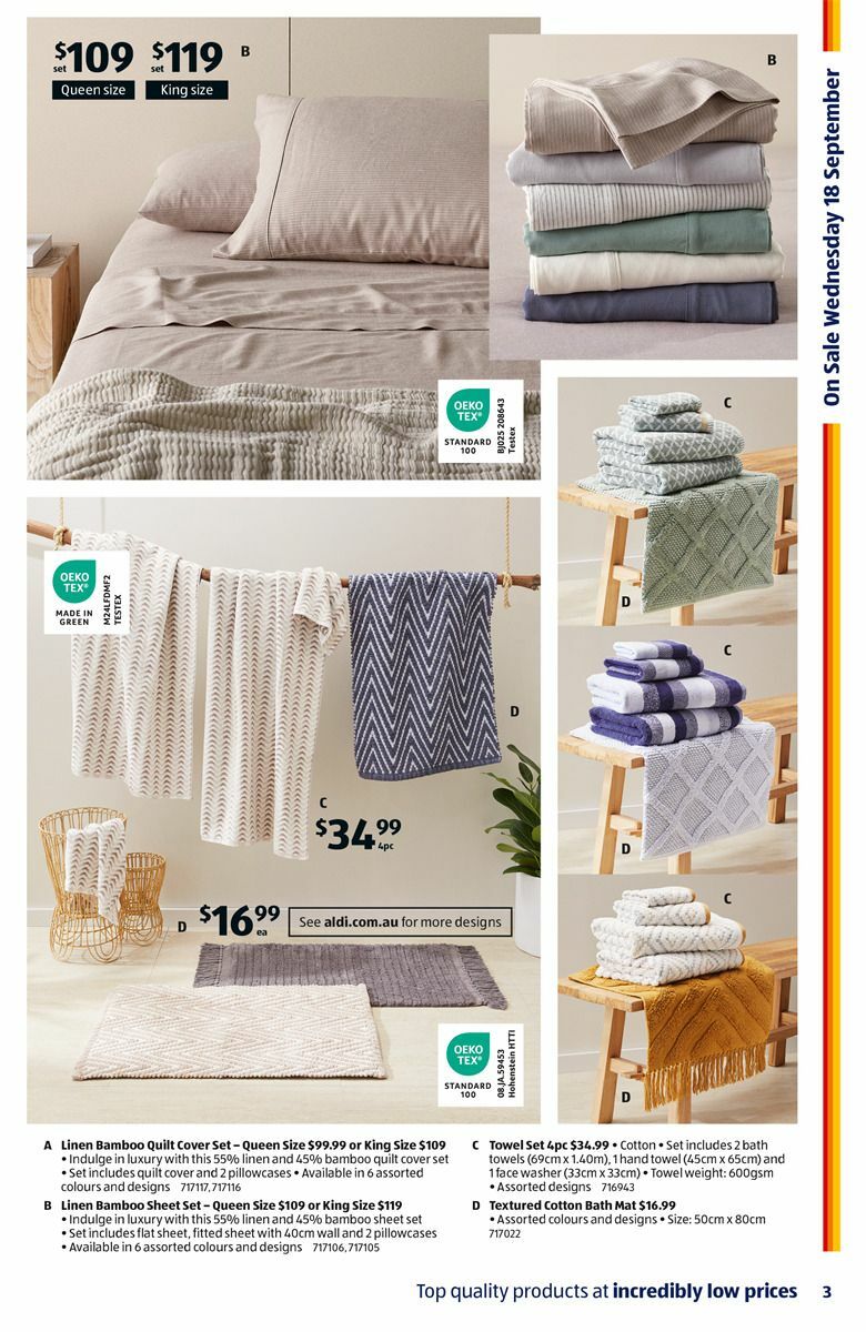 ALDI Catalogues from 18 September