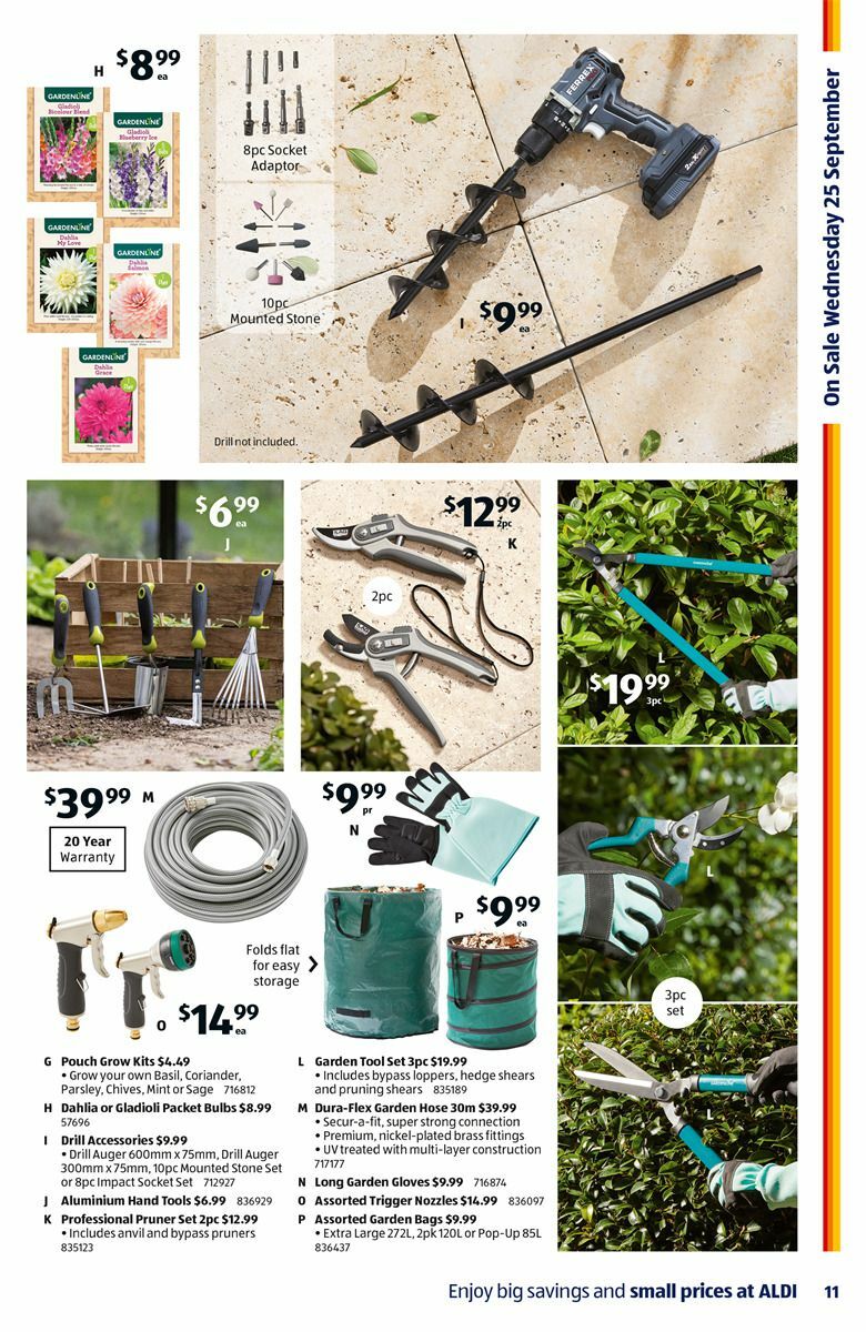 ALDI Catalogues from 25 September