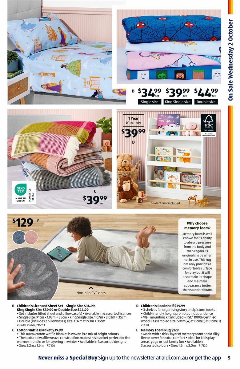 ALDI Catalogues from 2 October