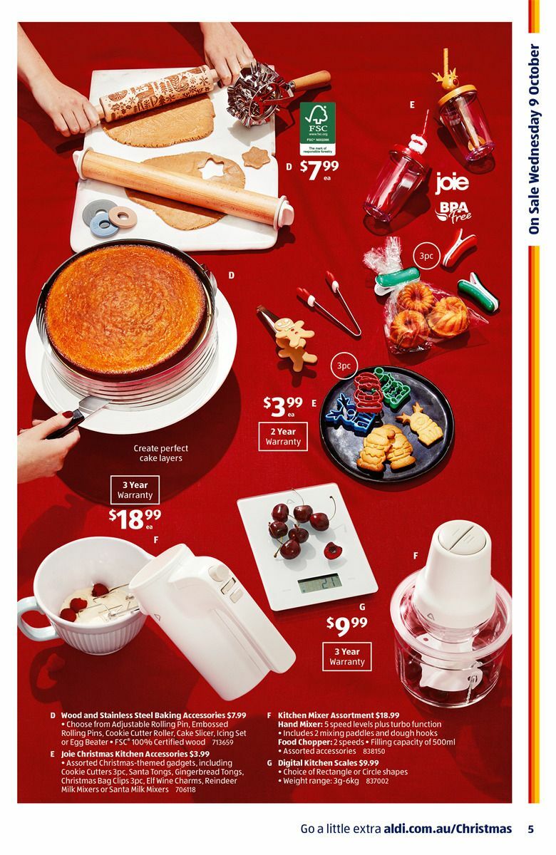 ALDI Catalogues from 9 October