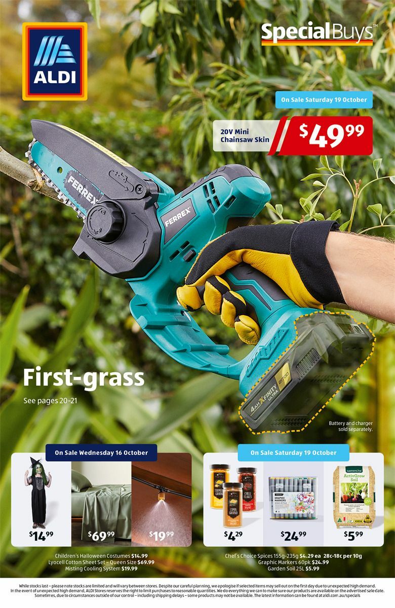 ALDI Catalogues from 16 October