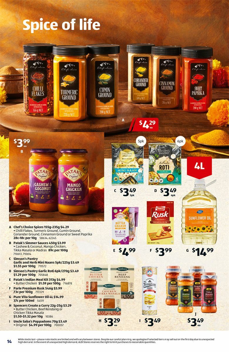 ALDI Catalogues from 16 October