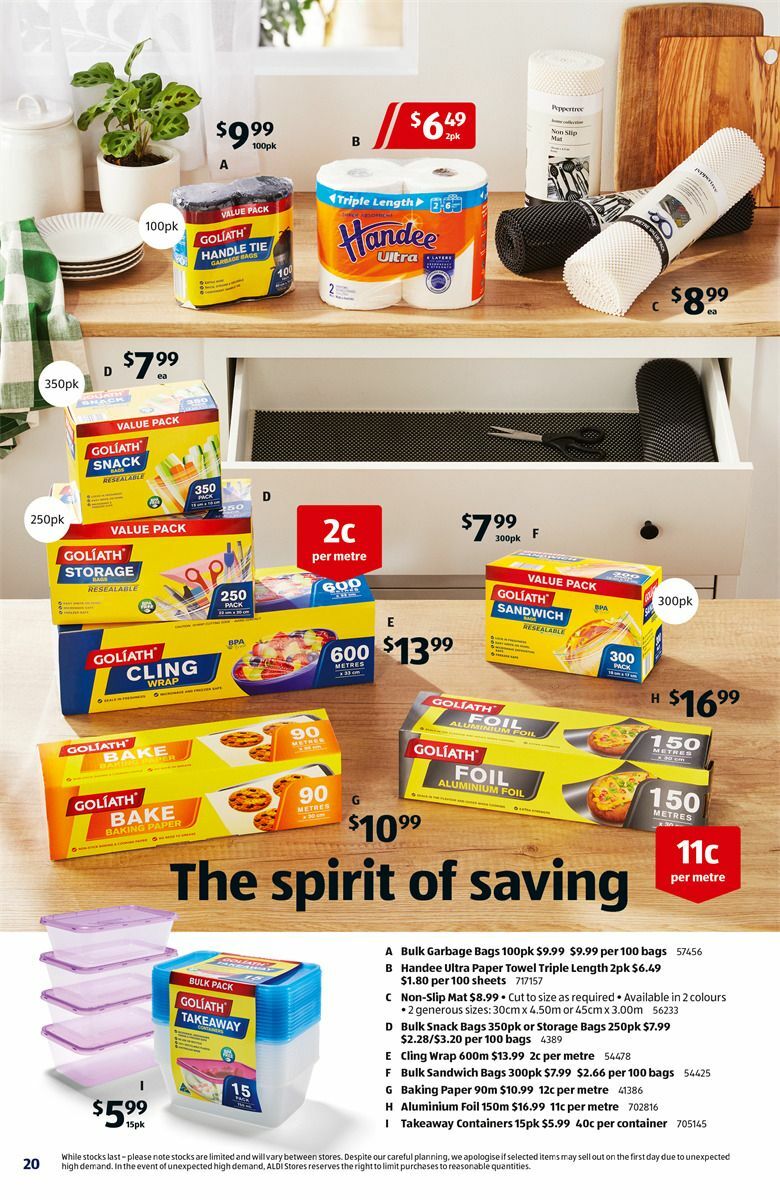 ALDI Catalogues from 23 October