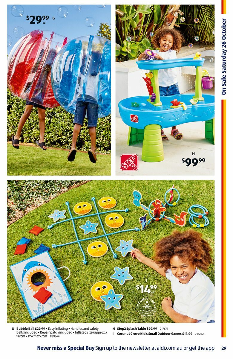 ALDI Catalogues from 23 October