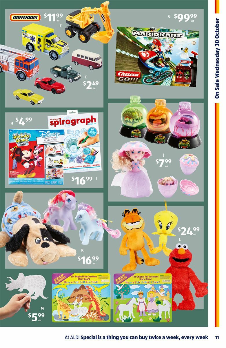 ALDI Catalogues from 30 October