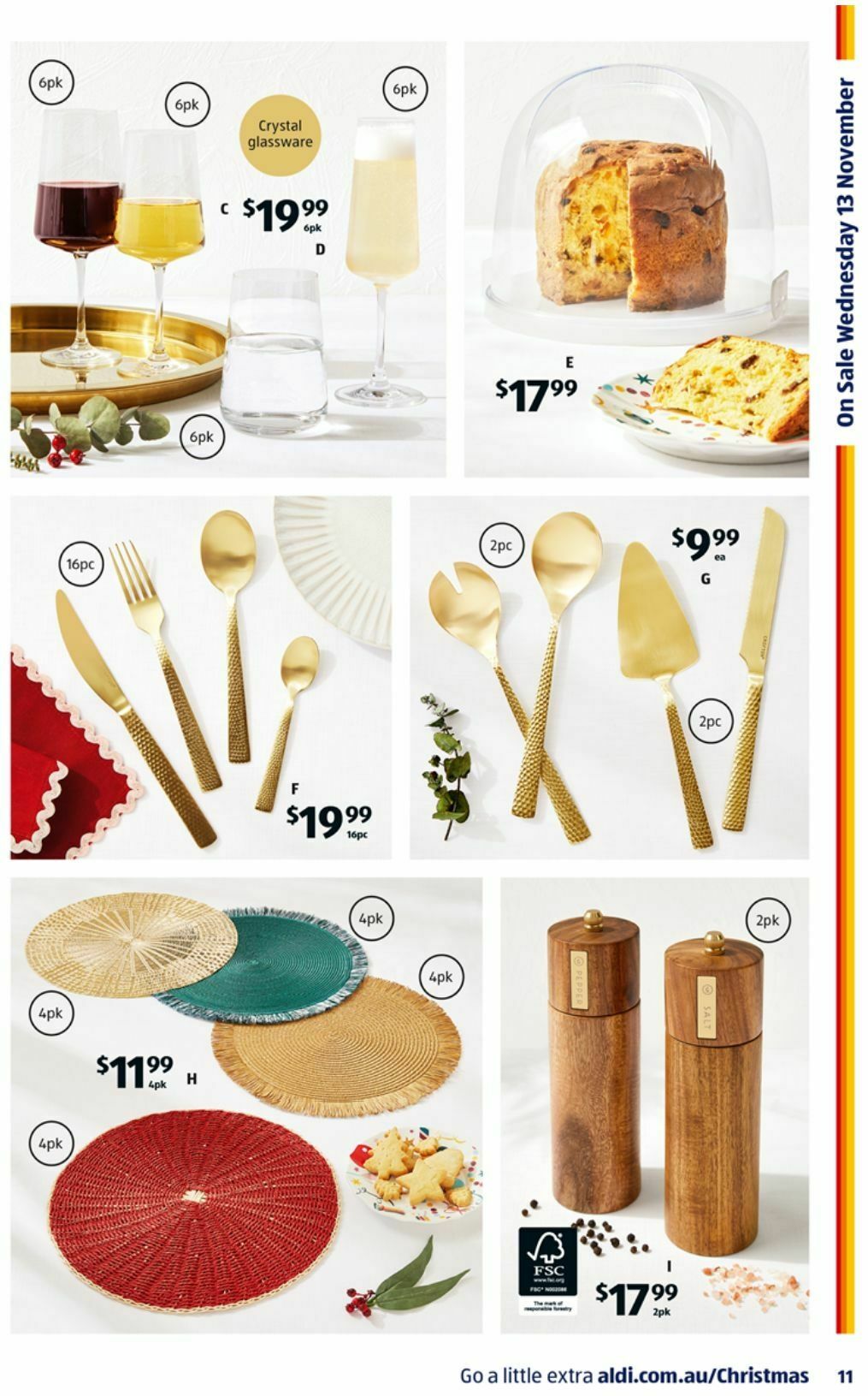 ALDI Catalogues from 13 November