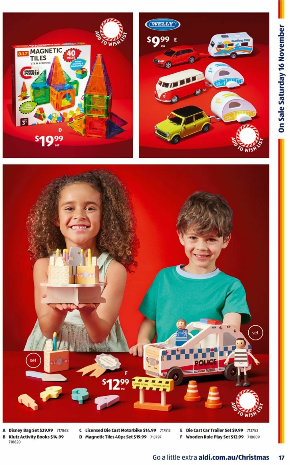 ALDI Catalogues from 13 November