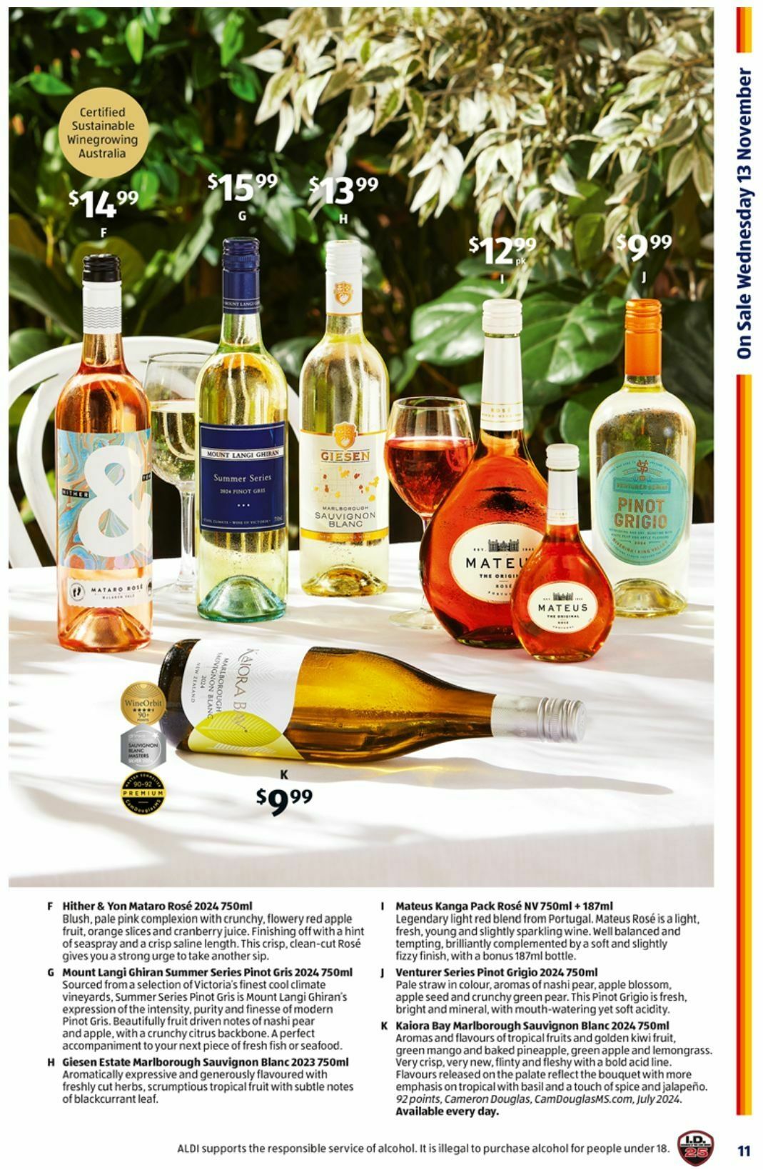 ALDI Catalogues from 13 November