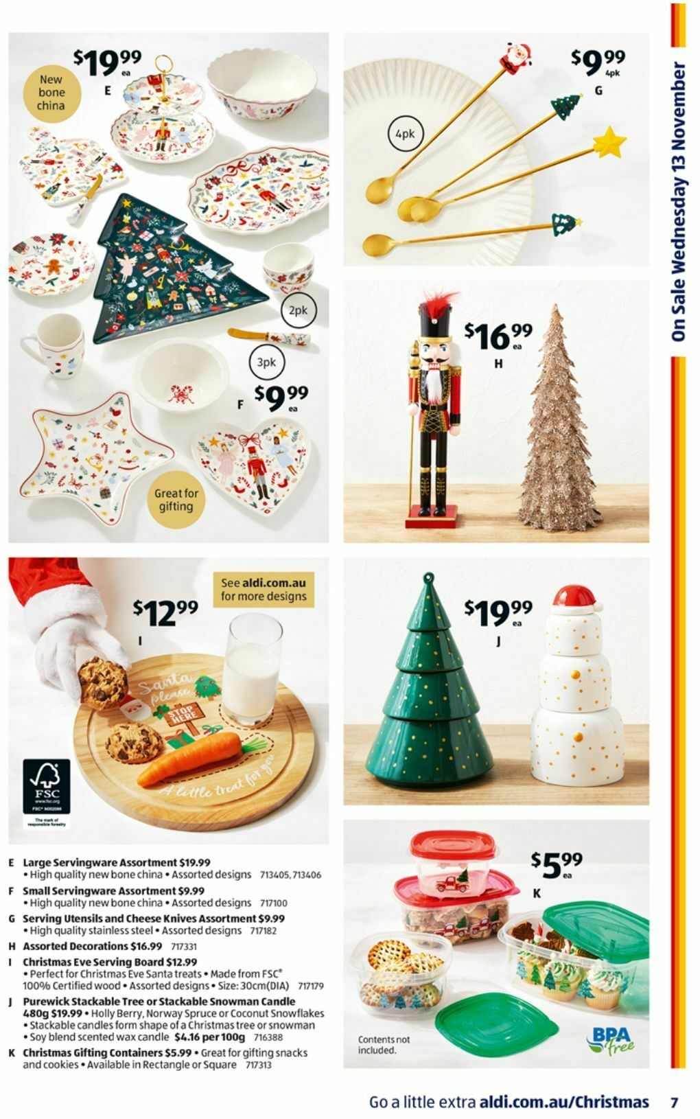 ALDI Catalogues from 13 November