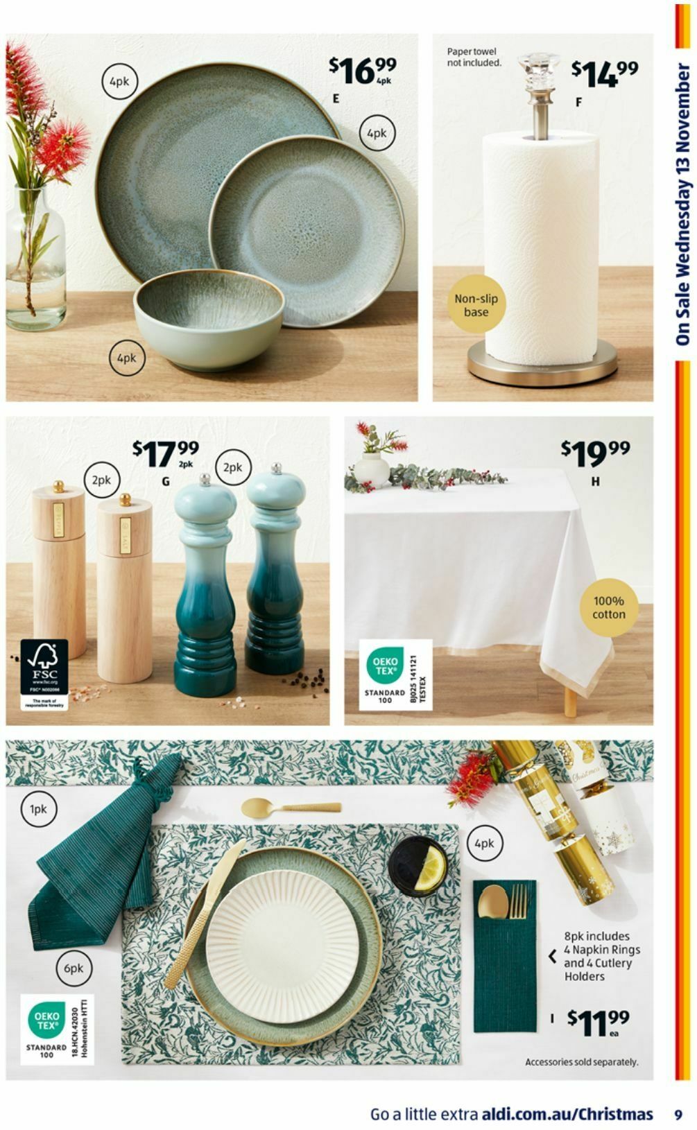 ALDI Catalogues from 13 November