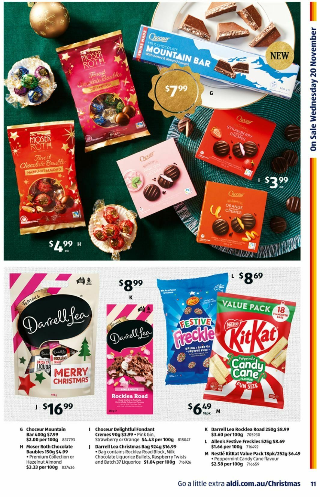 ALDI Catalogues from 20 November