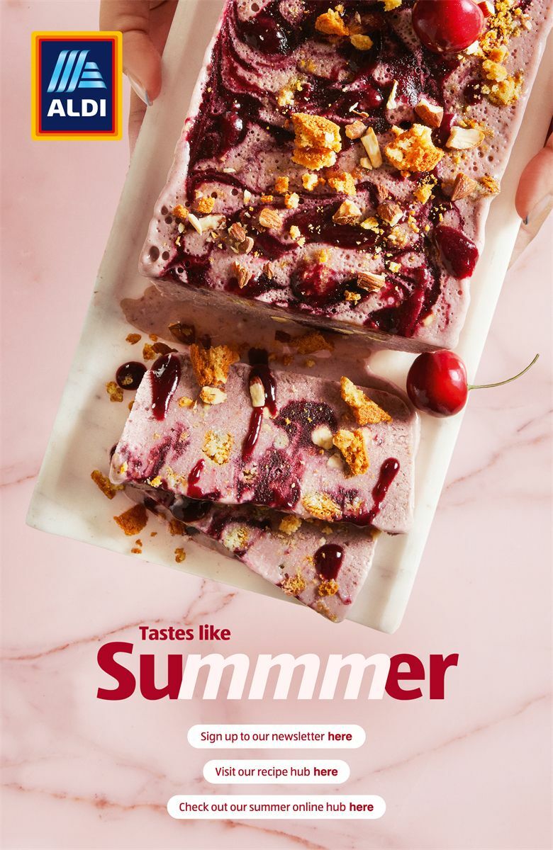 ALDI Here for the Summer Catalogues from 4 December