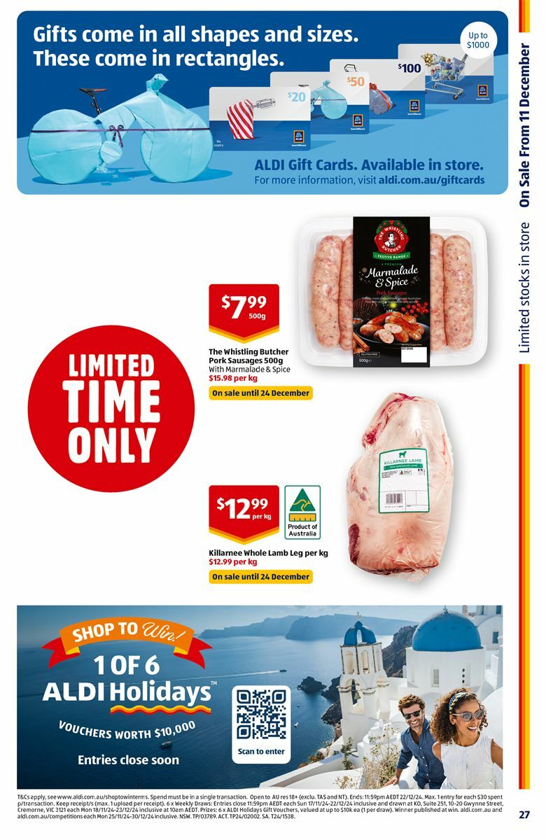 ALDI Here for the Summer Catalogues from 4 December