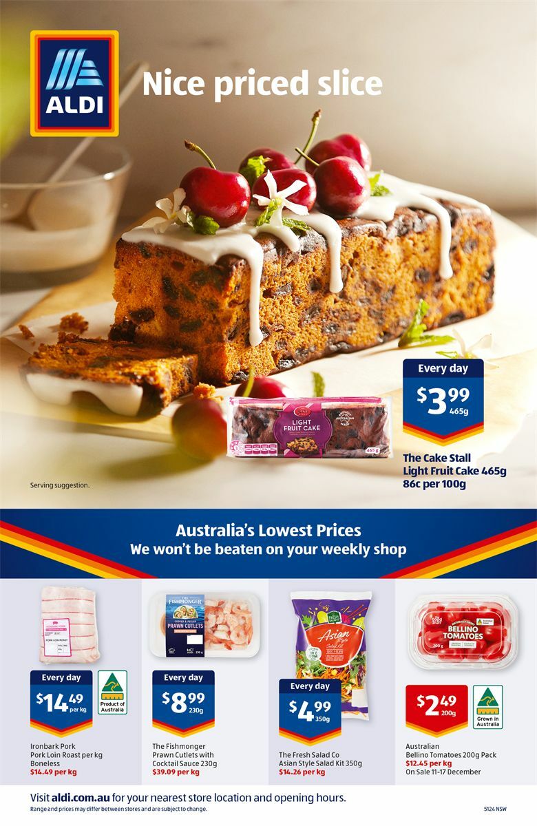 ALDI Catalogues from 18 December