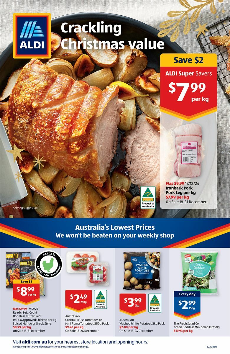 ALDI Catalogues from 24 December