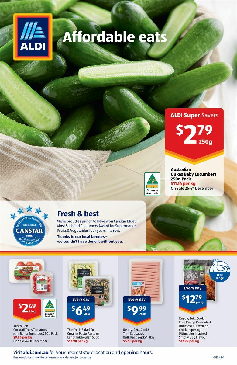 ALDI Catalogues from 1 January