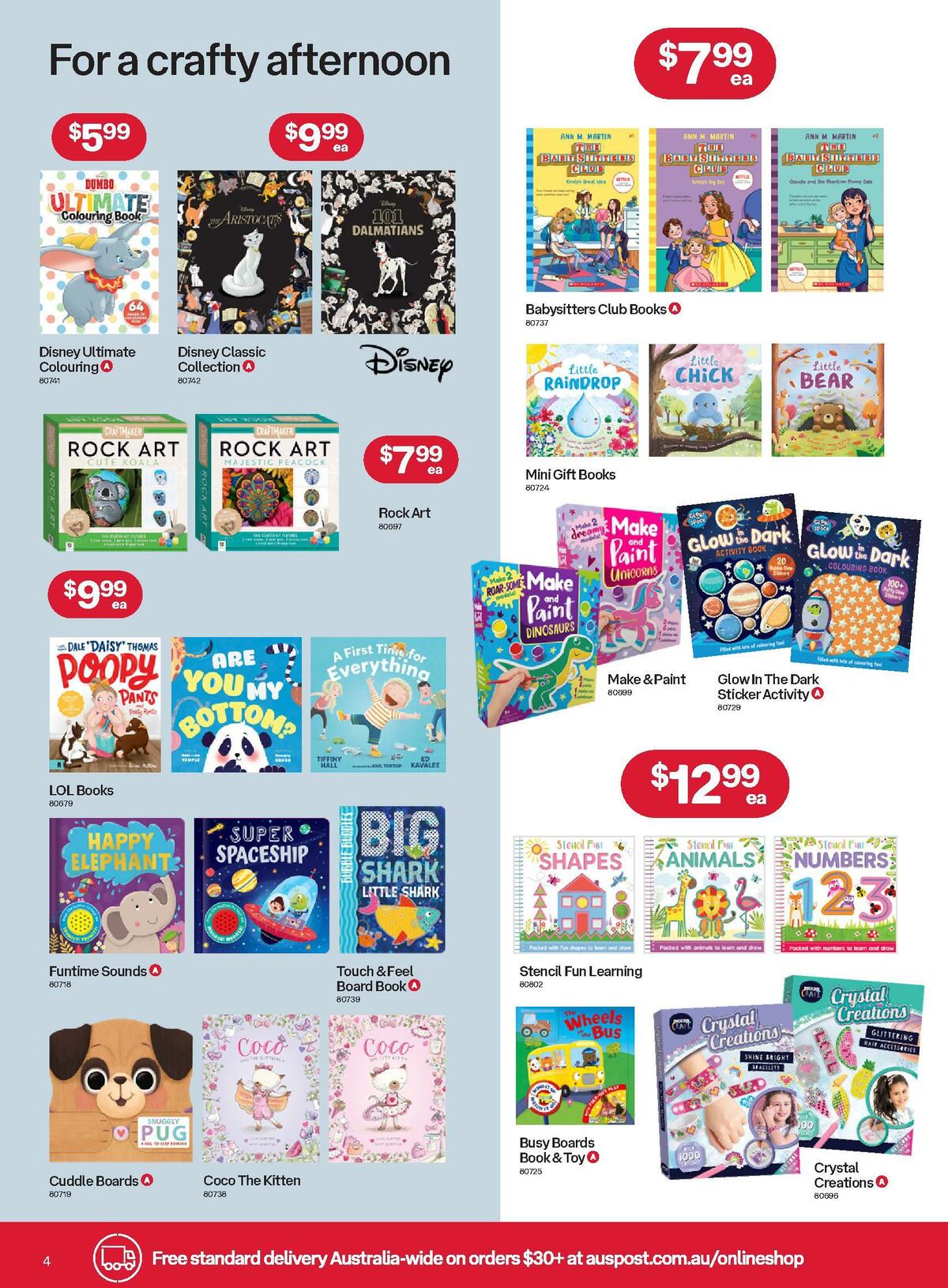 Australia Post Catalogues from 26 July