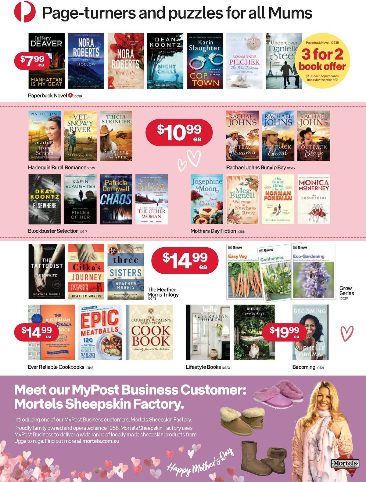 Australia Post Catalogues from 18 April