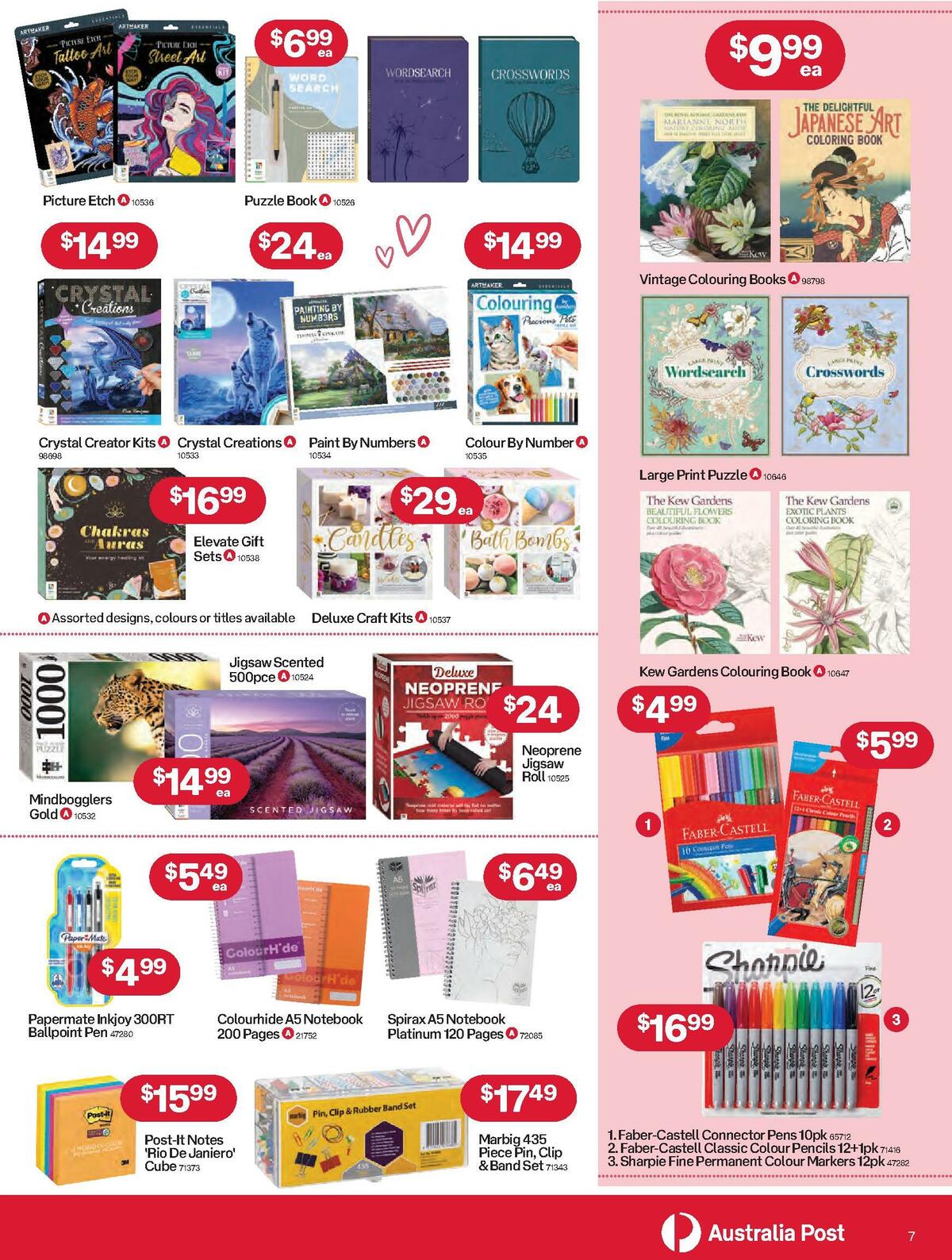 Australia Post Catalogues from 18 April