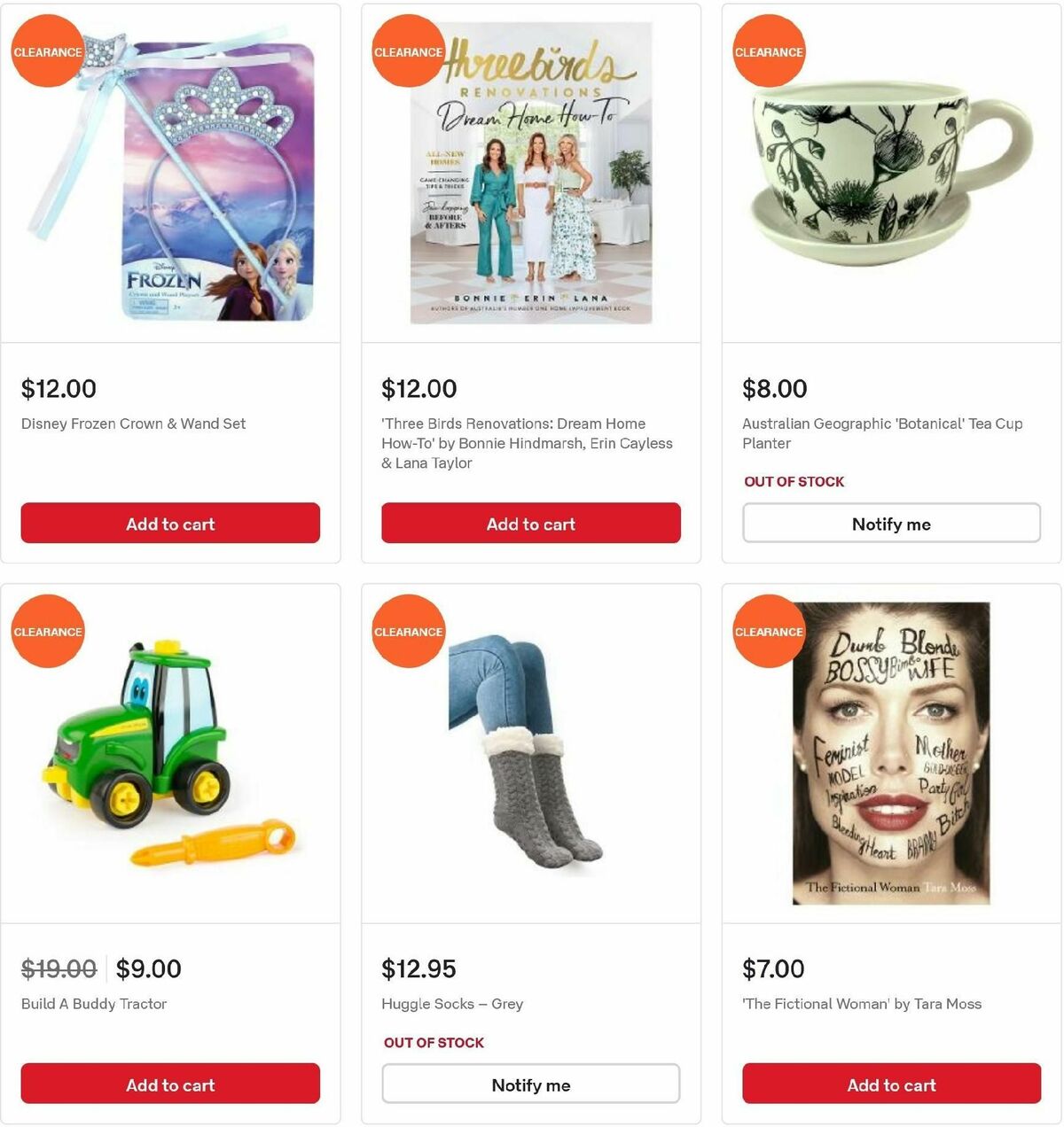 Australia Post Clearance Catalogues from 23 September