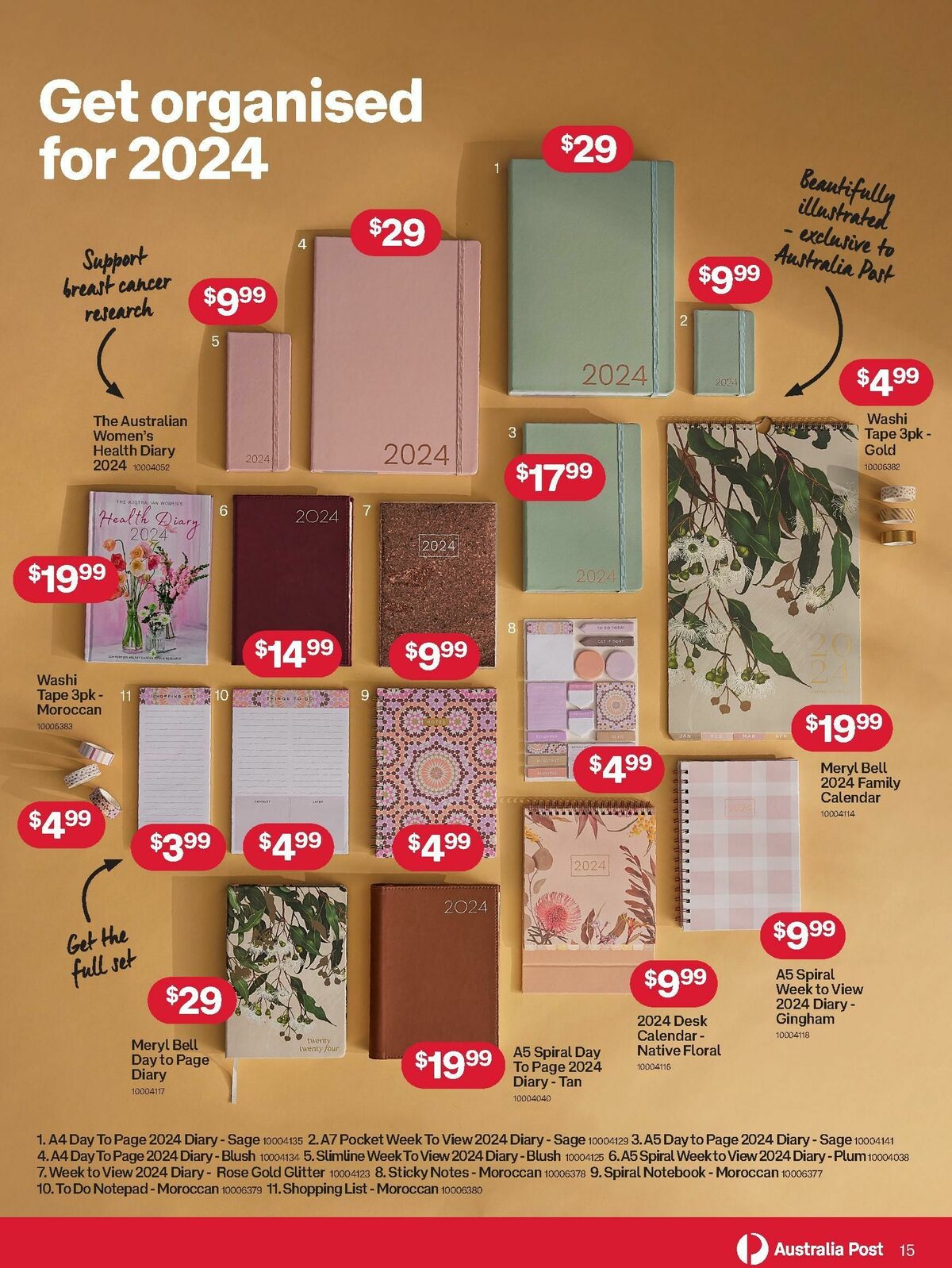 Australia Post Catalogues from 13 November