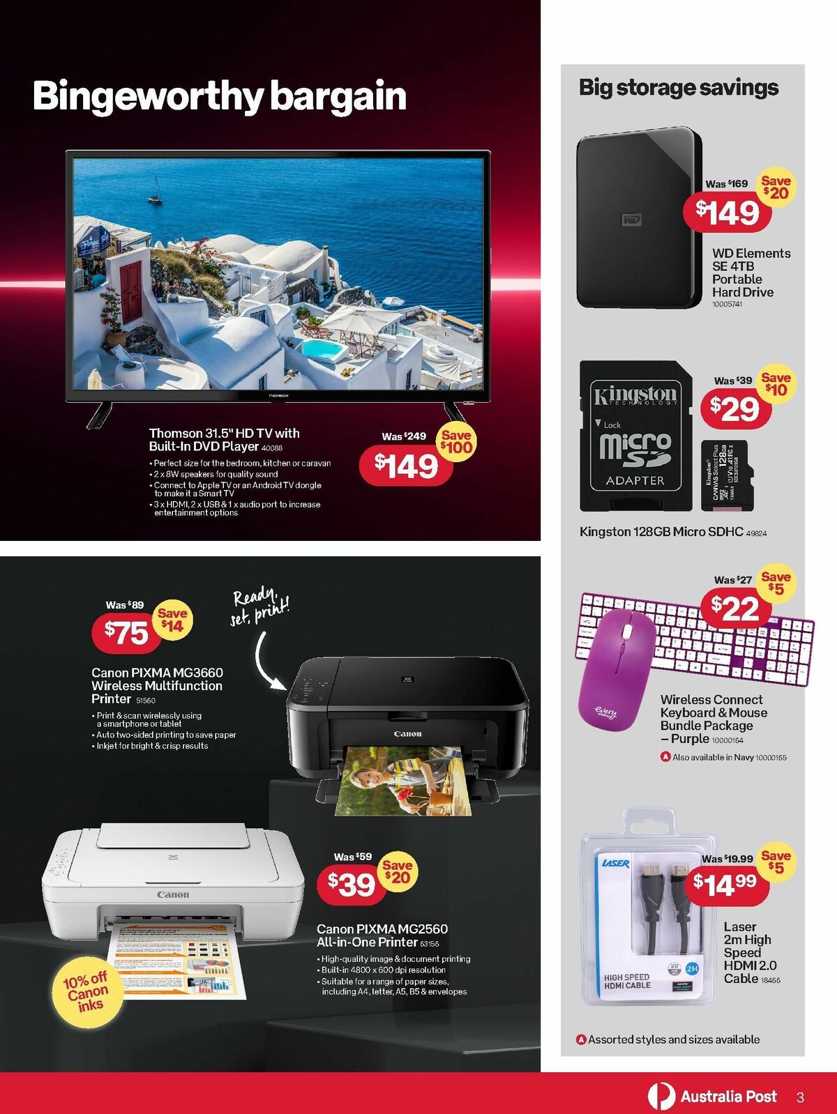 Australia Post Black Friday Catalogues from 20 November