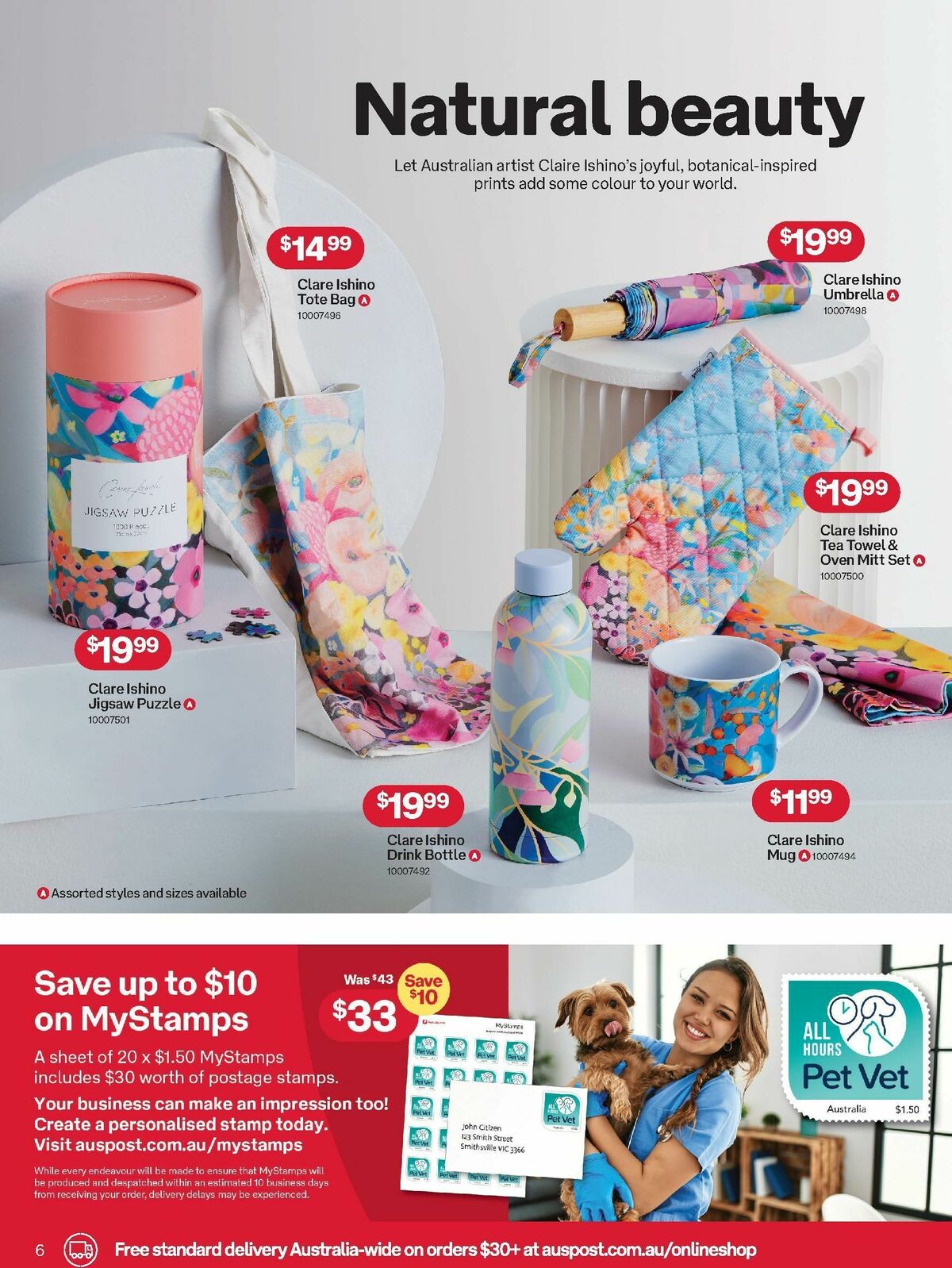 Australia Post Catalogues from 3 June