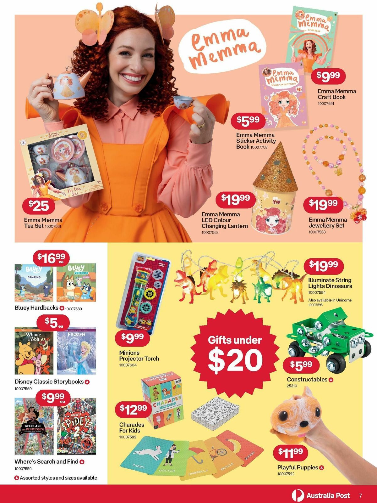 Australia Post Catalogues from 3 June