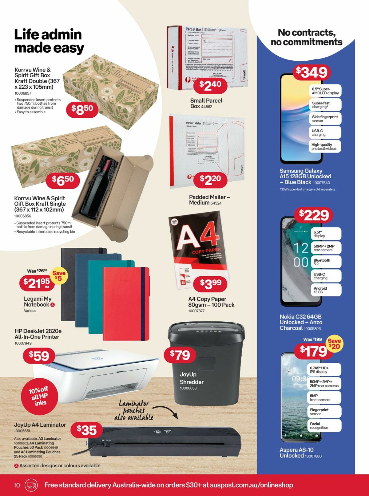 Australia Post Catalogues from 31 July