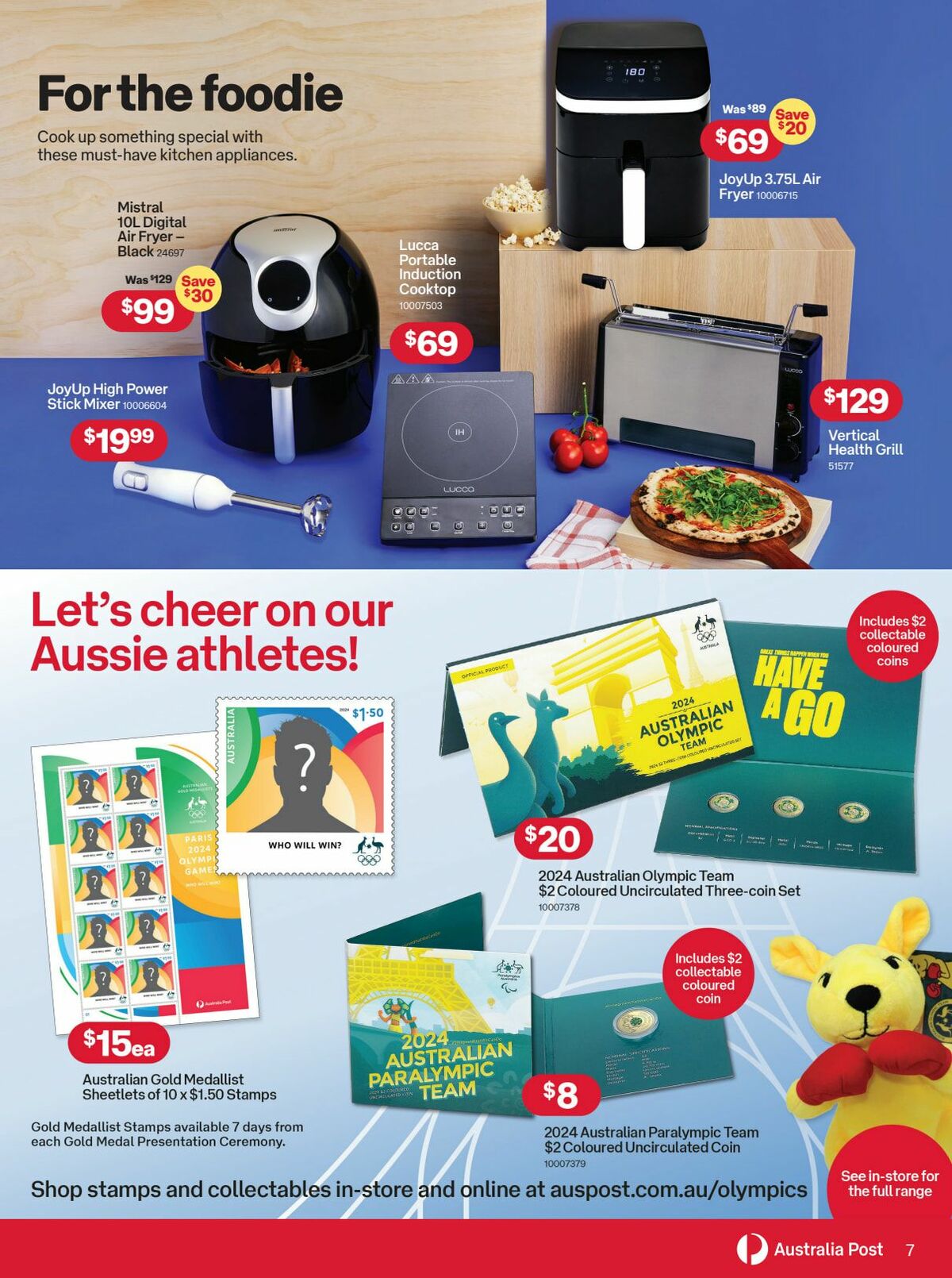 Australia Post Catalogues from 31 July