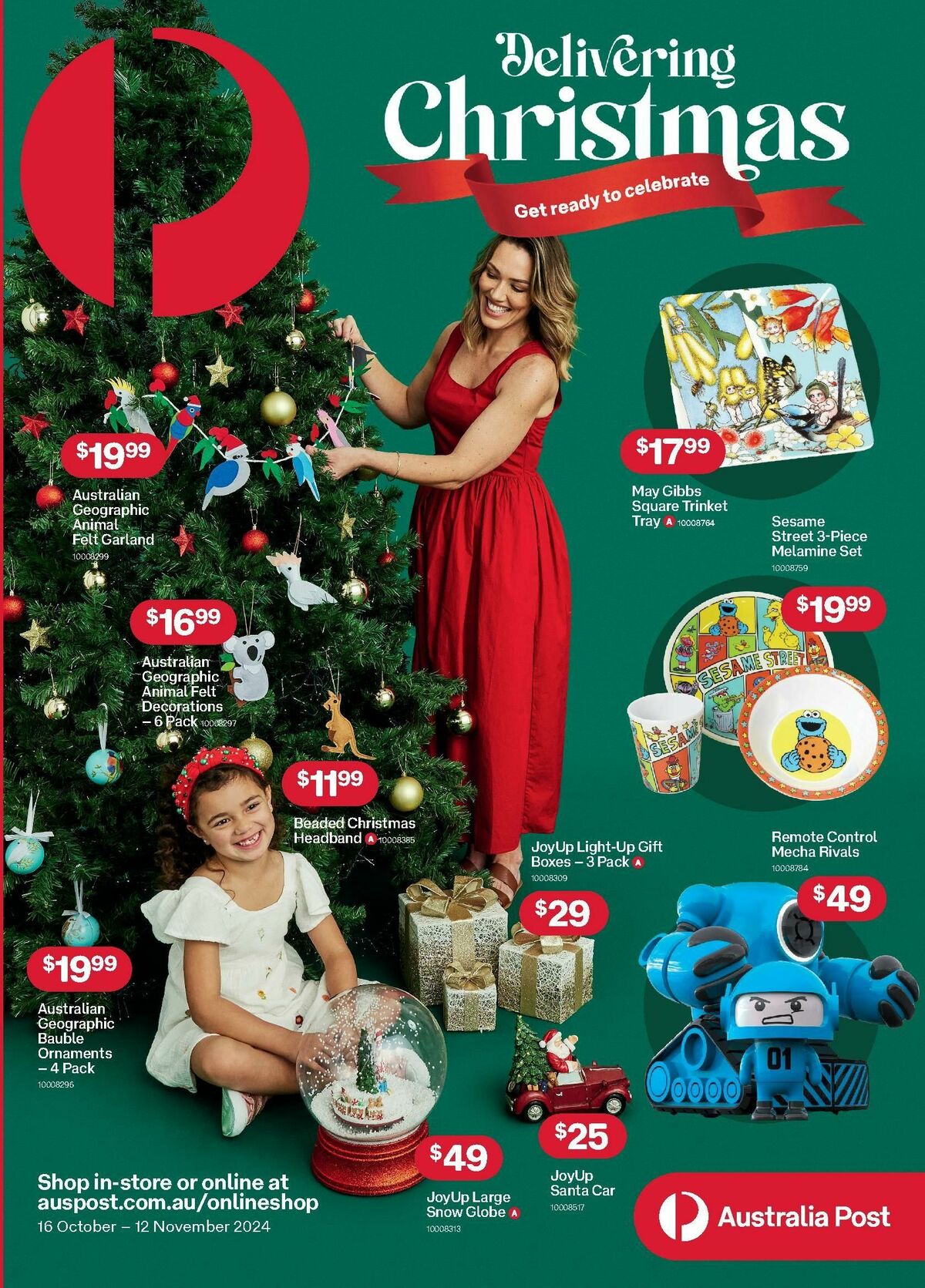 Australia Post Catalogues from 16 October