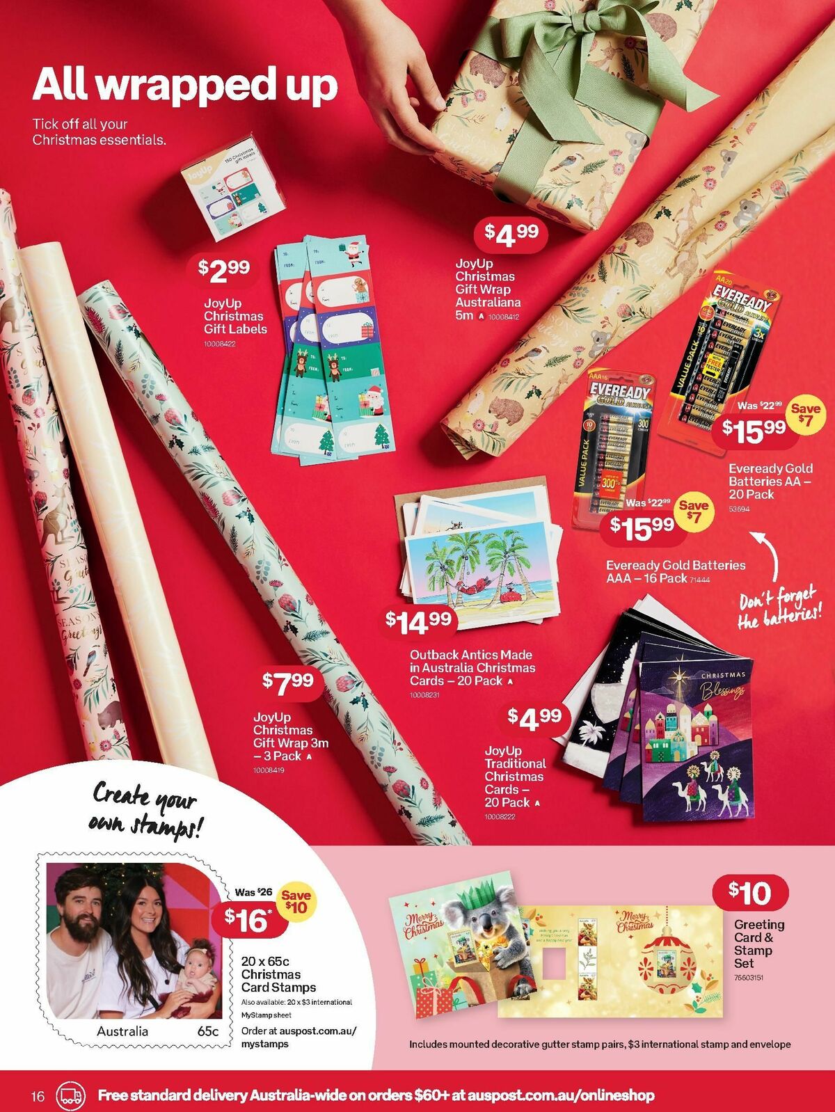 Australia Post Catalogues from 13 November