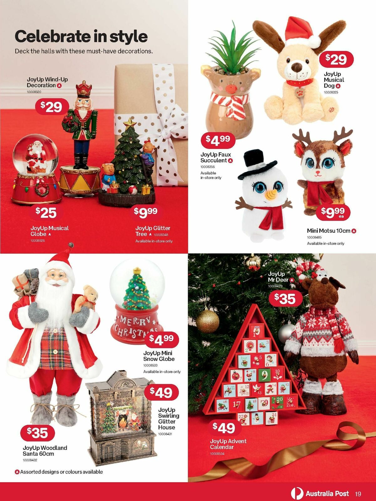 Australia Post Catalogues from 13 November