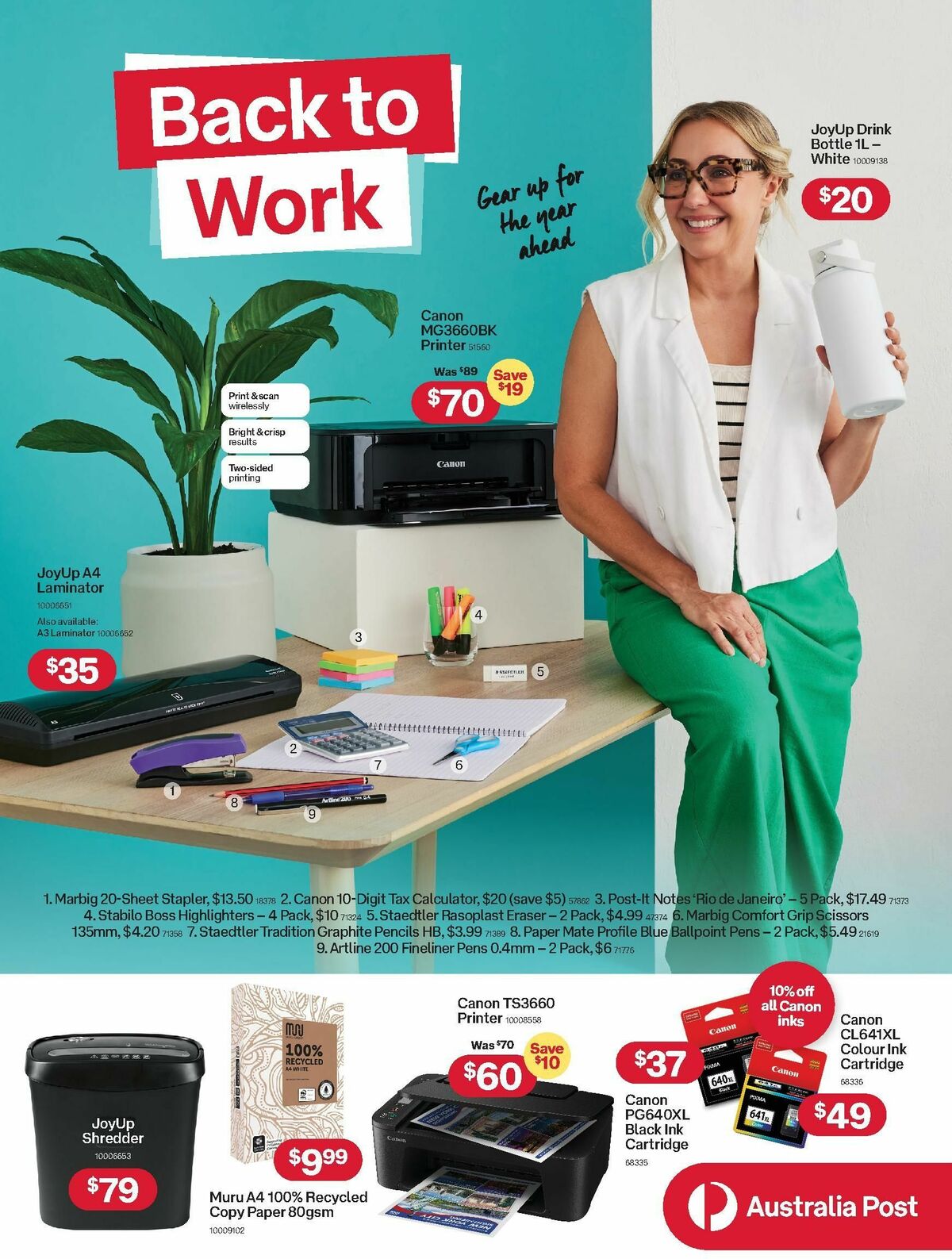 Australia Post Catalogues from 8 January