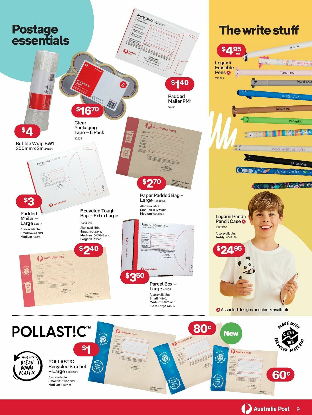 Australia Post Catalogues from 8 January