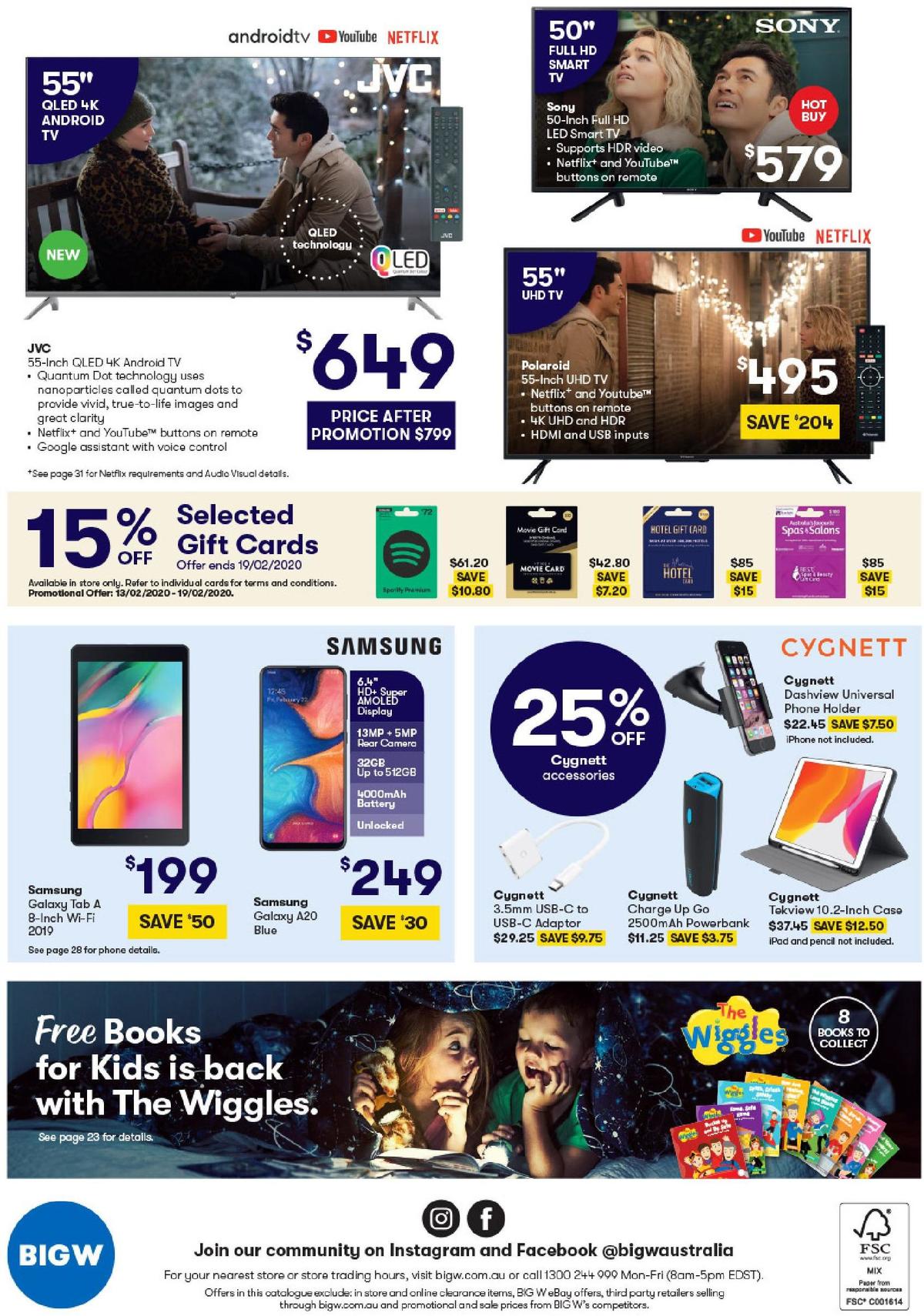 Big W Catalogues from 13 February