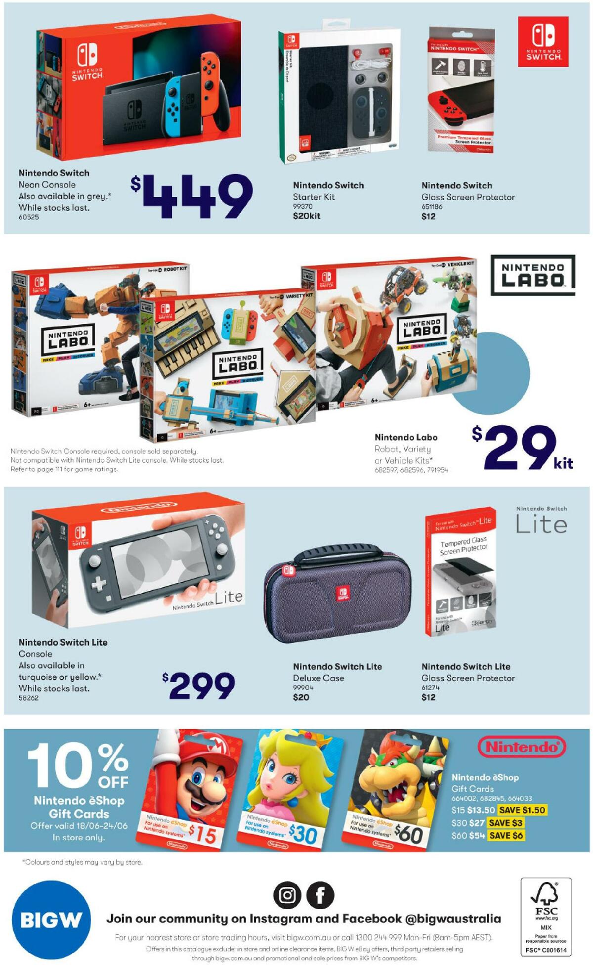 Big W Toy Mania Sale! Catalogues from 16 June