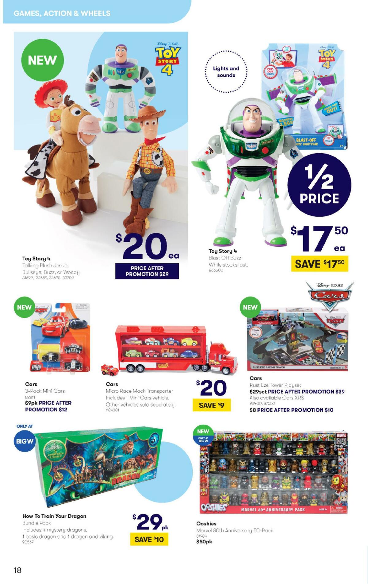 Big W Toy Mania Sale! Catalogues from 16 June