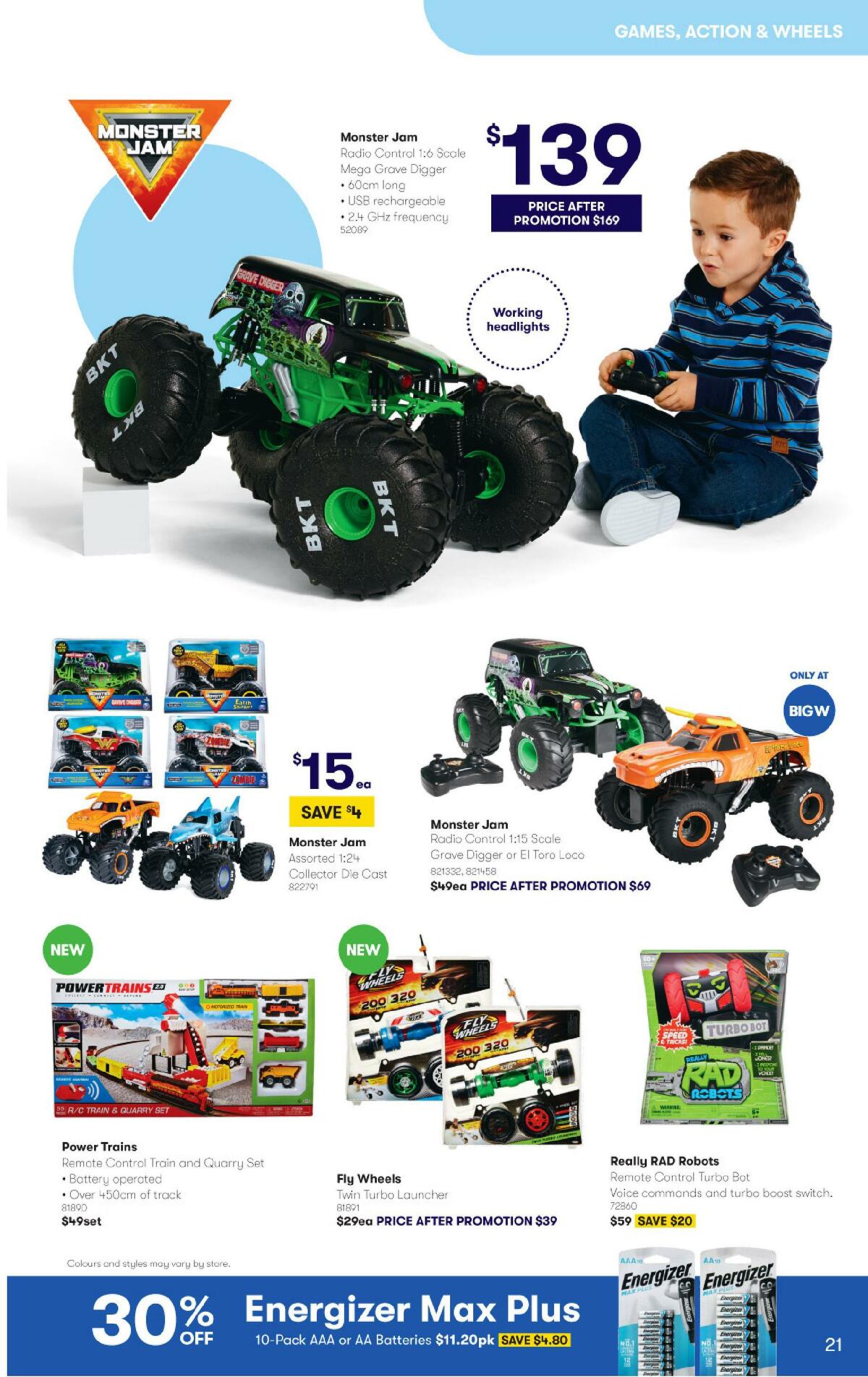 Big W Toy Mania Sale! Catalogues from 16 June