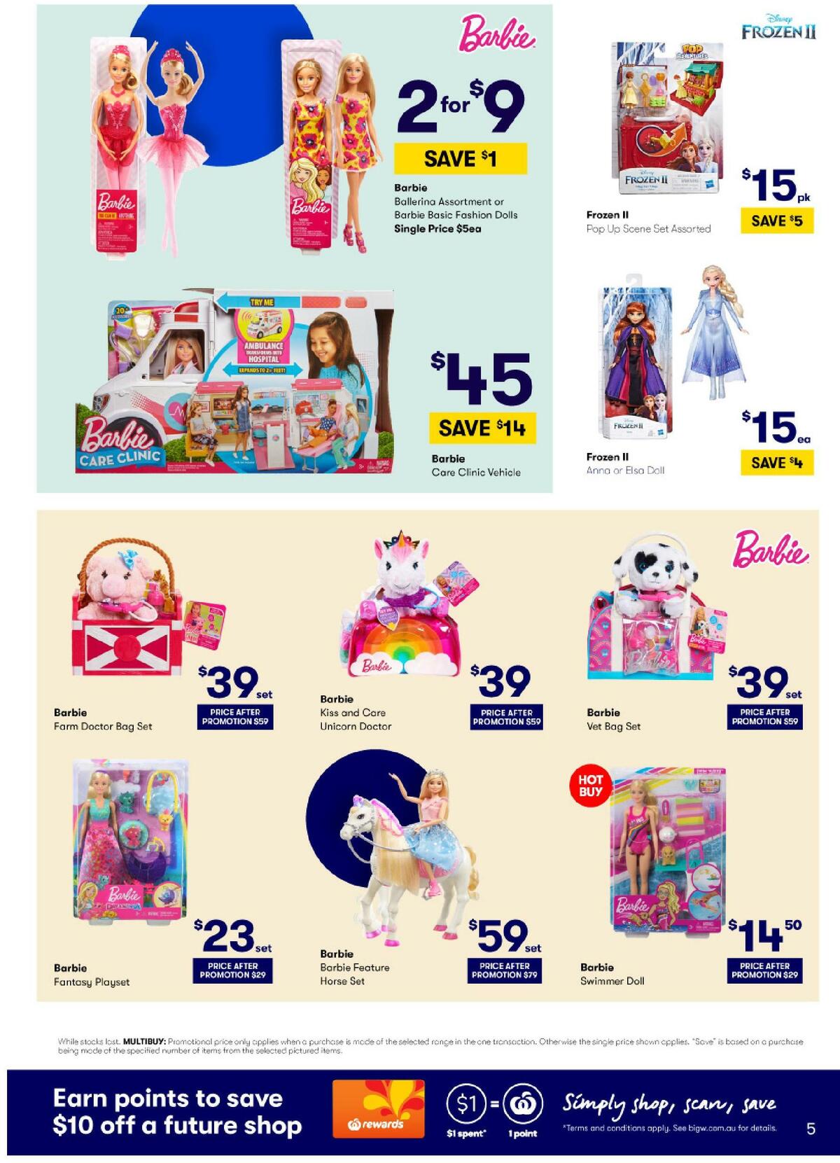 Big W Toy Mania! Continues Catalogues from 2 July