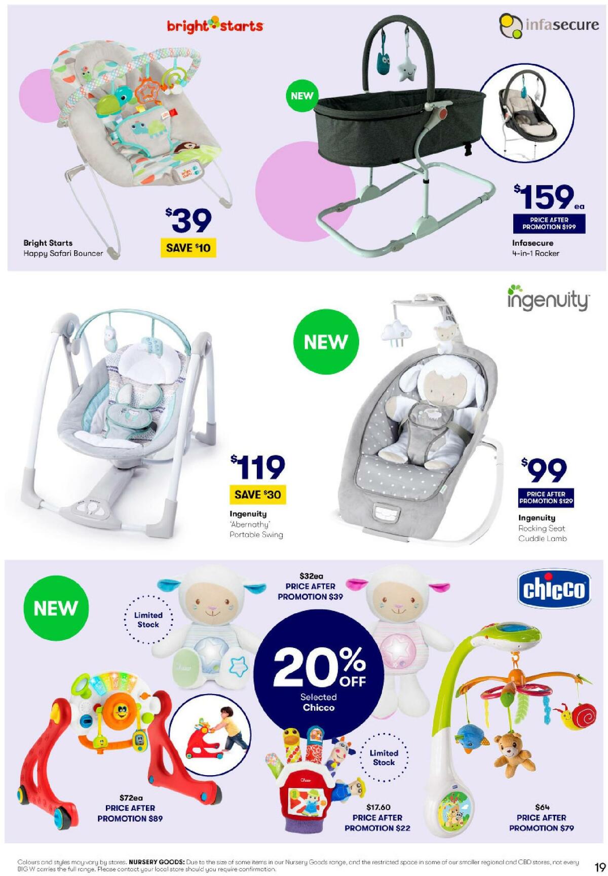 Big W Bub & Me Catalogues from 30 July