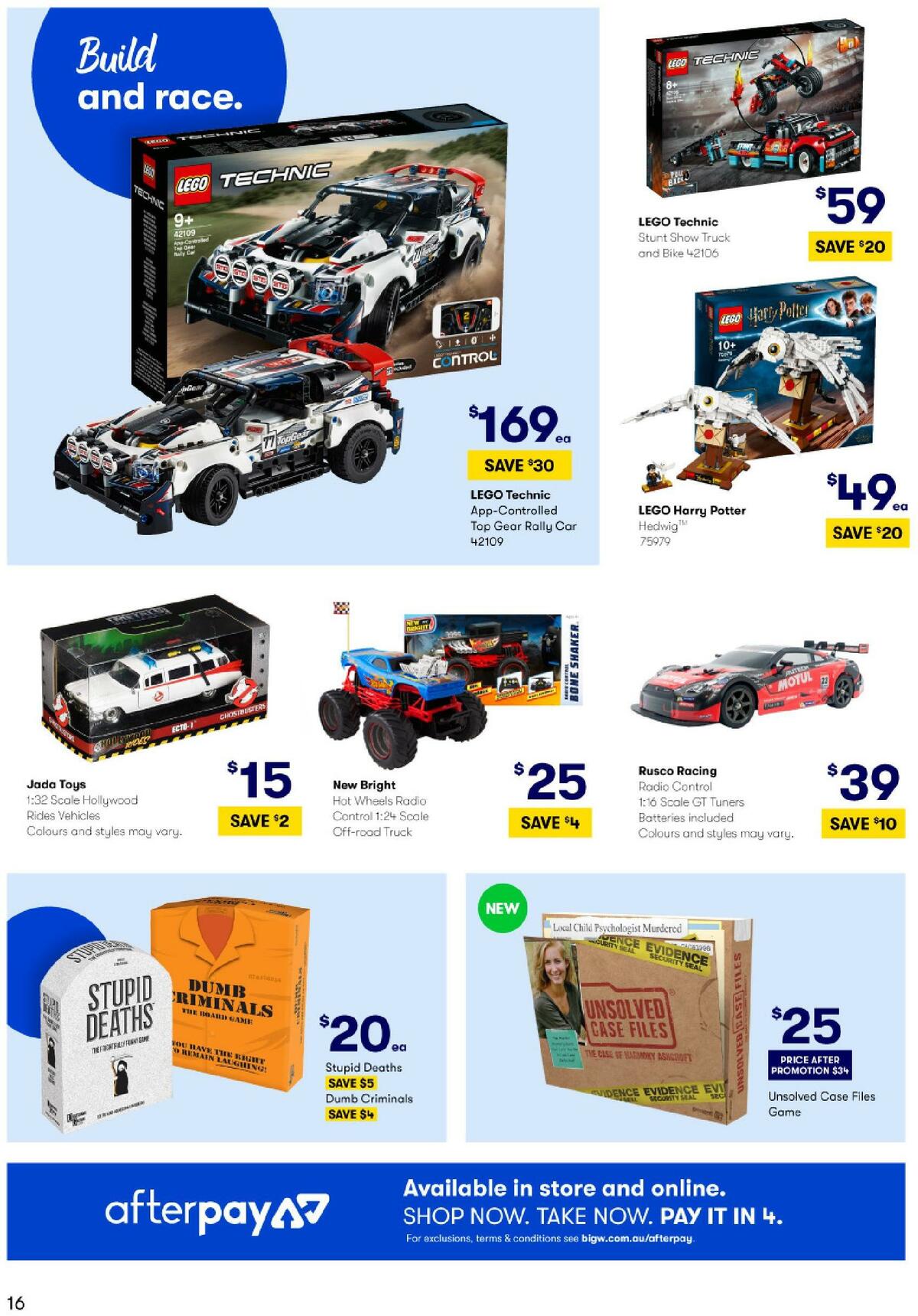 Big W Father's Day Catalogues from 27 August