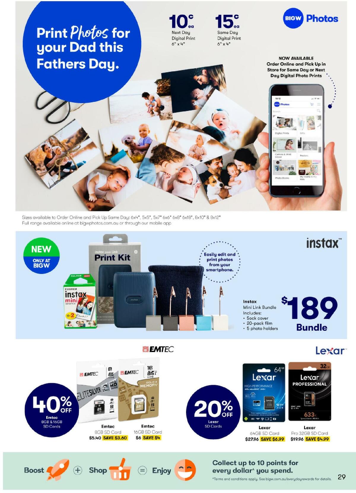 Big W Father's Day Catalogues from 27 August