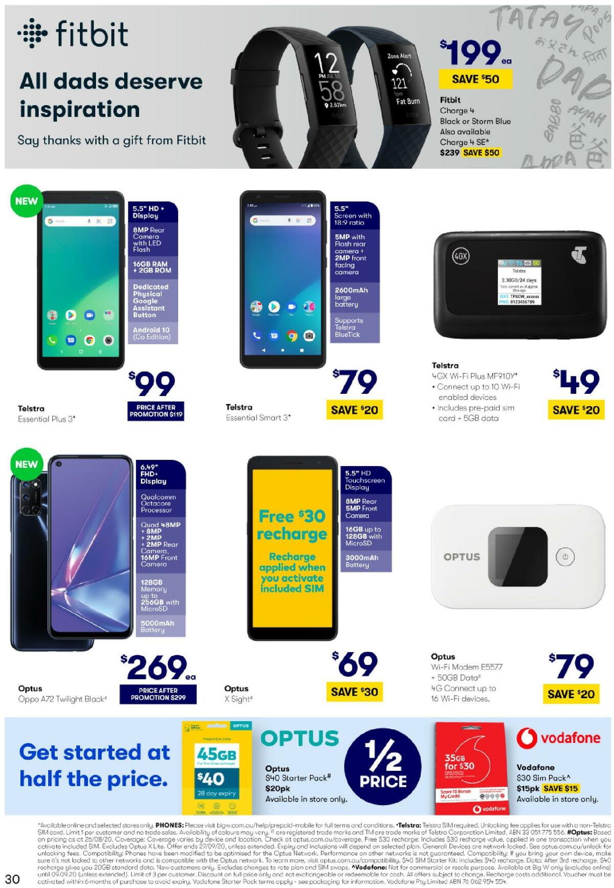 Big W Father's Day Catalogues from 27 August