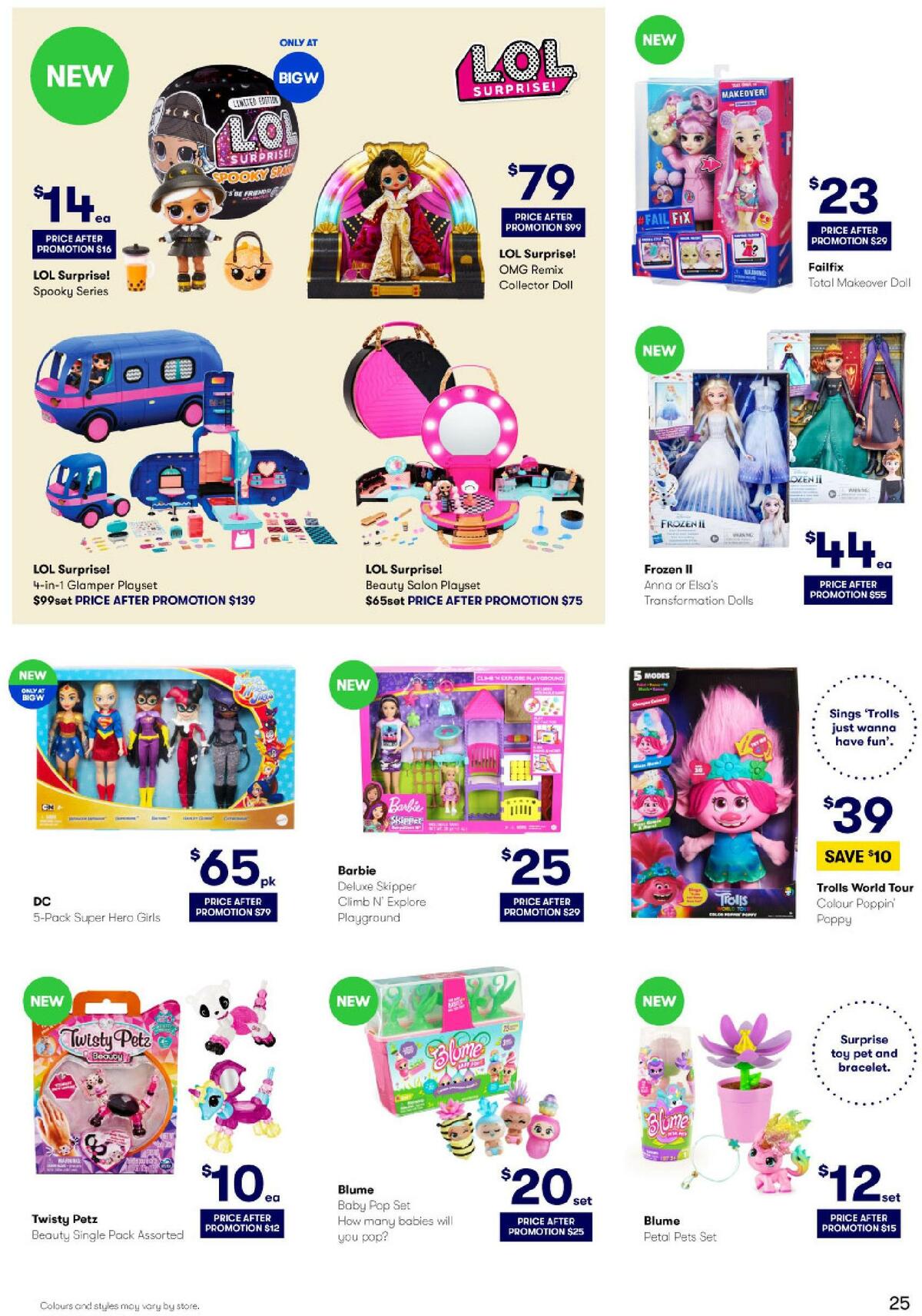 Big W Happy Halloween Catalogues from 15 October