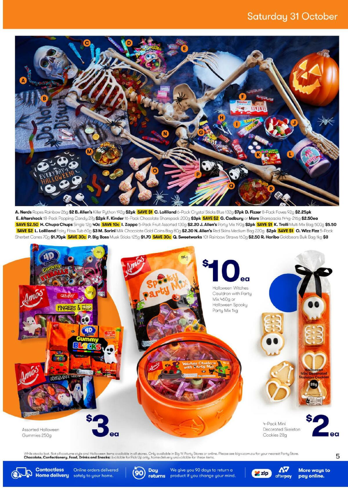 Big W Happy Halloween Catalogues from 15 October