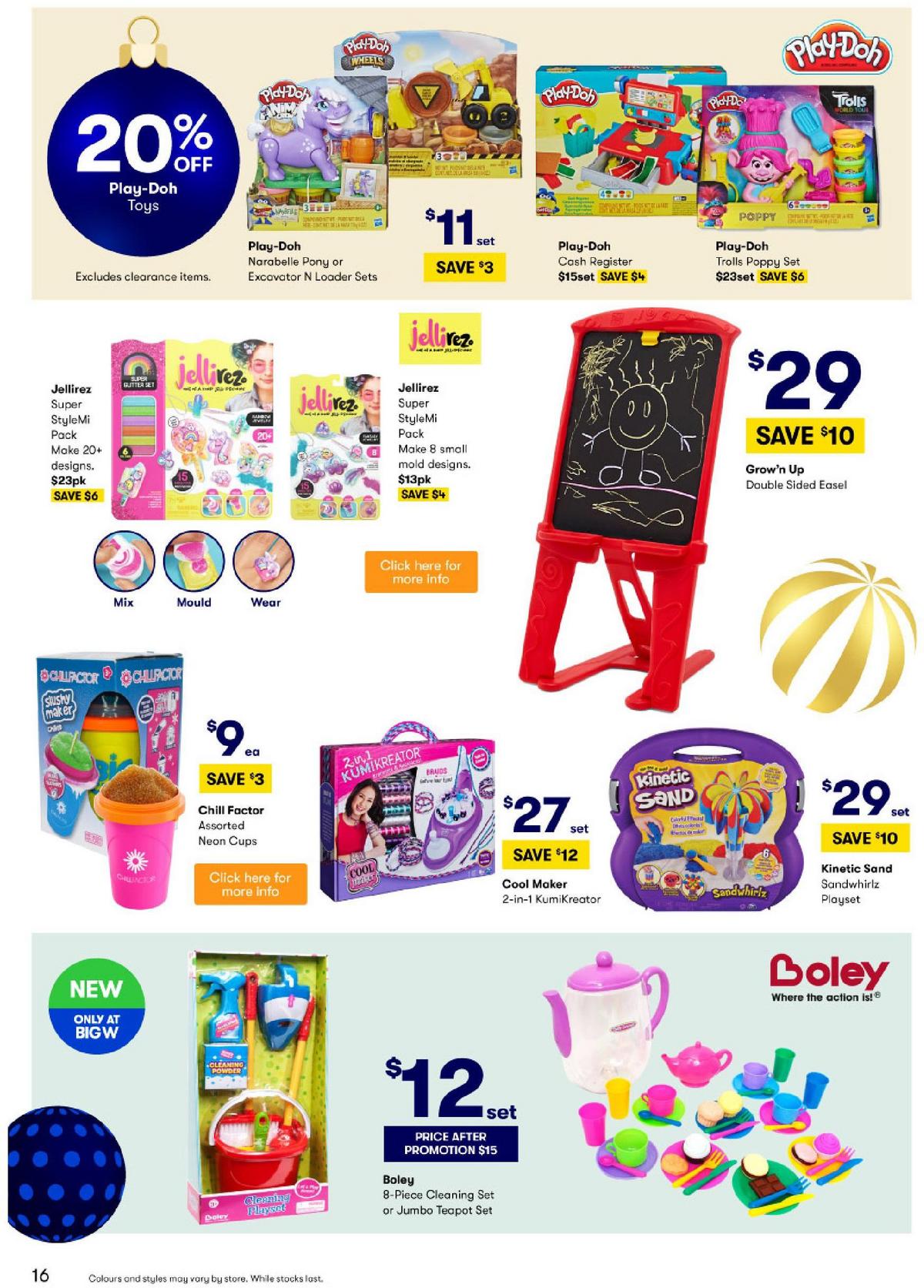 Big W Bring on Top Gifts Catalogues from 10 December